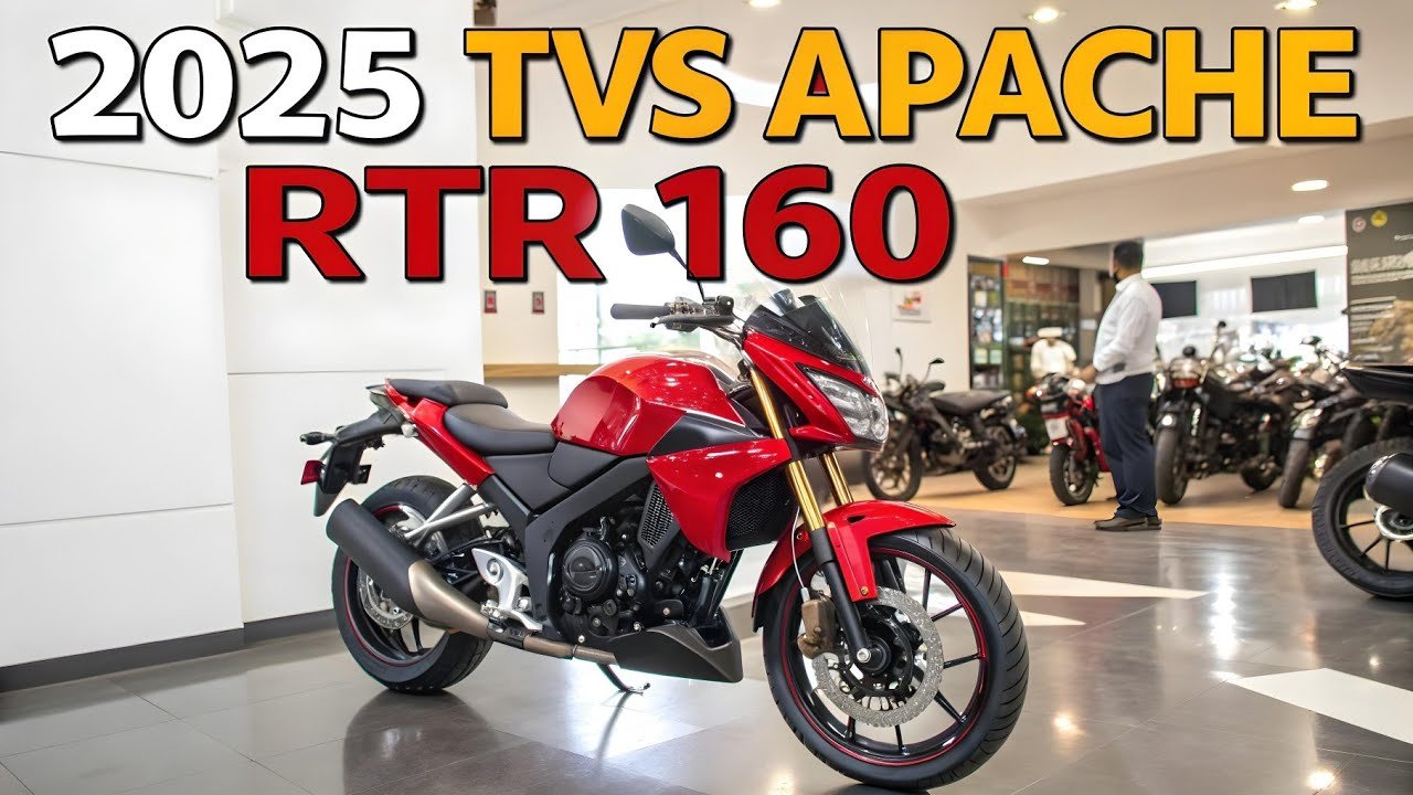 TVS Apache 160: The Ideal Bike for Young Riders Who Want Power, Style, and Everyday Comfort